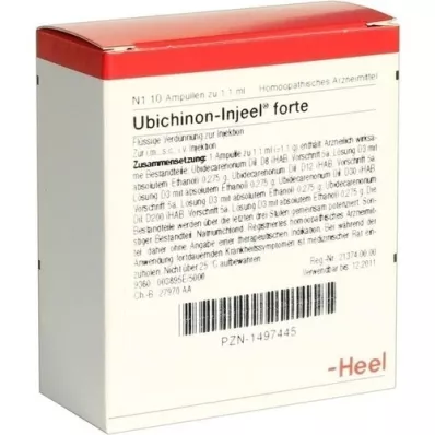 UBICHINON Ampoules Injeel Forte, 10 pc