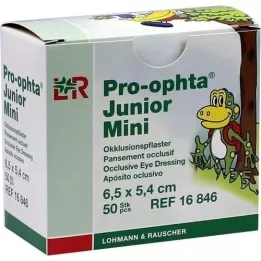 PRO-OPHTA Mini pansement docclusion Junior, 50 pièces