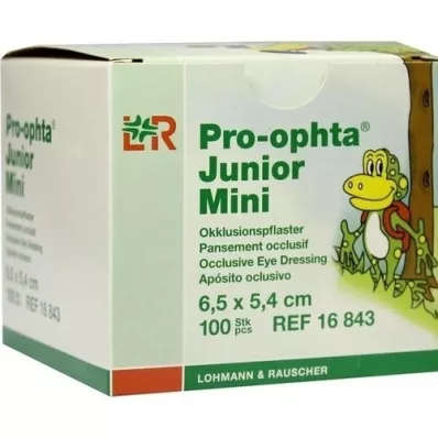PRO-OPHTA Mini pansement docclusion Junior, 100 pièces