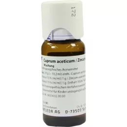 CUPRUM ACETICUM/Mélange de Zincum valerianicum, 50 ml