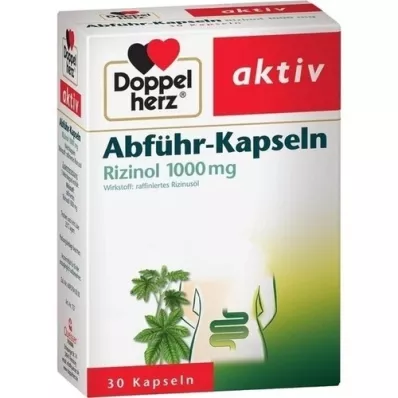 DOPPELHERZ Capsules laxatives Rizinol 1 000 mg, 30 pc DOPPELHERZ Capsules laxatives Rizinol 1 000 mg, 30 pc
