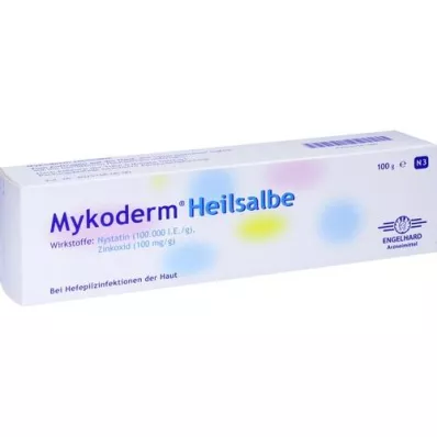 MYKODERM Pommade cicatrisante Nystatine et oxyde de zinc, 100 g