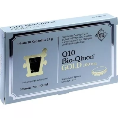 Q10 BIO Qinon Gold 100 mg Capsules Pharma Nord, 30 pc Q10 BIO Qinon Gold 100 mg Capsules Pharma Nord, 30 pc