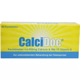CALCIDOC Comprimés à croquer, 60 pc