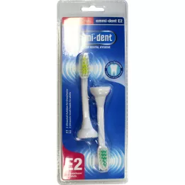 EMMI-DENT Tête de brosse à ultrasons adultes, 2 pièces