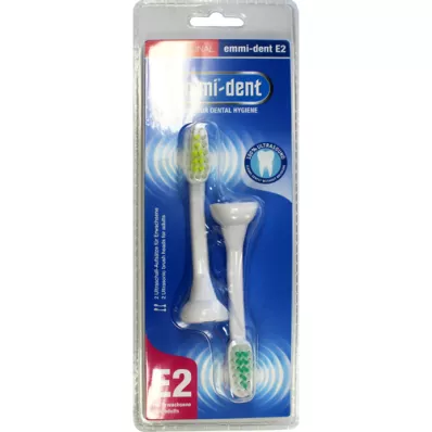 EMMI-DENT Tête de brosse à ultrasons adultes, 2 pièces