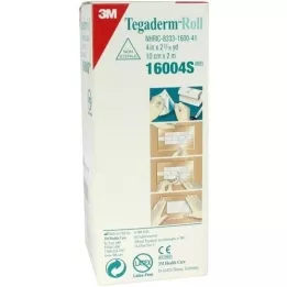 TEGADERM Enduit 3M rouleau 10 cmx2 m 16004S, 1 pce