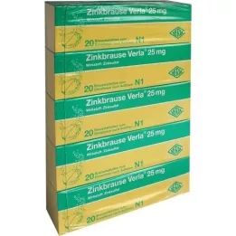 ZINKBRAUSE Comprimés effervescents Verla 25 mg, 100 pc