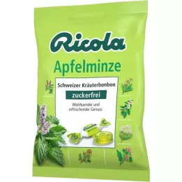 RICOLA o.Z.bag de bonbons pomme-menthe, 75 g
