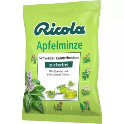 RICOLA o.Z.bag de bonbons pomme-menthe, 75 g