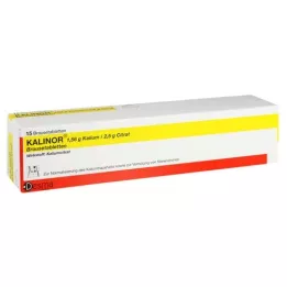 KALINOR Comprimés effervescents, 15 pc