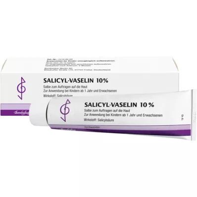 SALICYL VASELIN 10% pommade, 100 ml