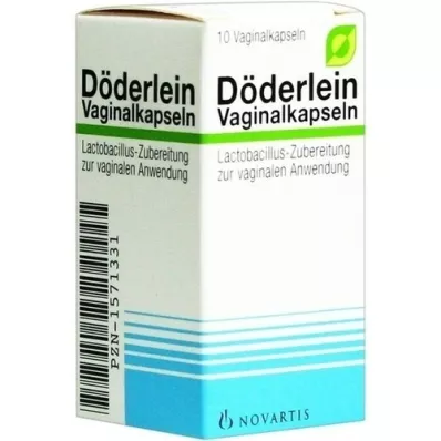 DÖDERLEIN Capsules vaginales, 10 pc