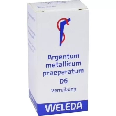 ARGENTUM METALLICUM praeparatum D 6 Trituration, 20 g ARGENTUM METALLICUM praeparatum D 6 Trituration, 20 g