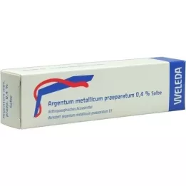 ARGENTUM METALLICUM PRAEPARATUM 0,4% pommade, 25 g
