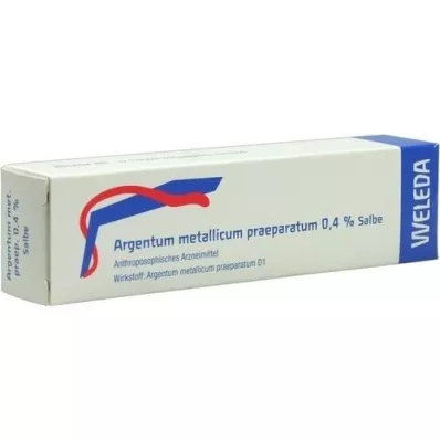 ARGENTUM METALLICUM PRAEPARATUM 0,4% pommade, 25 g
