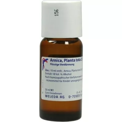 ARNICA PLANTA dilution totale D 3, 50 ml