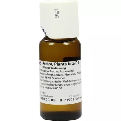 ARNICA PLANTA dilution totale D 6, 50 ml ARNICA PLANTA dilution totale D 6, 50 ml