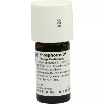 PHOSPHORUS Dilution D5, 20 ml