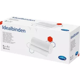 IDEALBINDE Hartmann 8 cmx5 m, 10 pièces