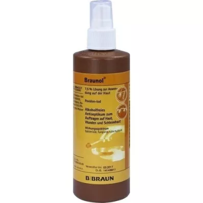 BRAUNOL Antiseptique des muqueuses, 250 ml