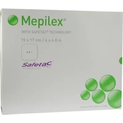 MEPILEX Bandage en mousse 15x17 cm, 5 pcs
