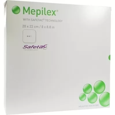MEPILEX Bandage en mousse 20x22 cm, 5 pcs MEPILEX Bandage en mousse 20x22 cm, 5 pcs