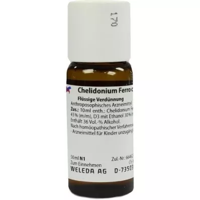 CHELIDONIUM FERRO cultum D 3 dilution, 50 ml