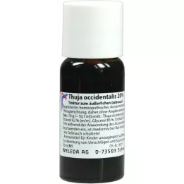 THUJA OCCIDENTALIS Teinture externe 20%, 50 ml