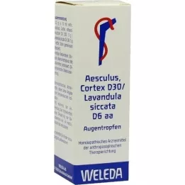 AESCULUS CORTEX D 30/Lavandula D 6 aa collyre, 10 ml