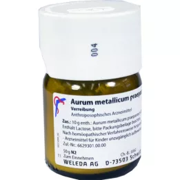 AURUM METALLICUM PRAEPARATUM D 6 Trituration, 50 g
