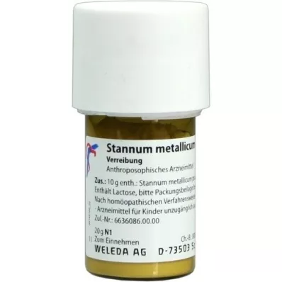 STANNUM METALLICUM praeparatum D 8 Trituration, 20 g