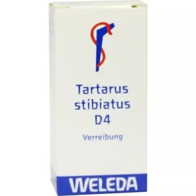 TARTARUS STIBIATUS D 4 Trituration, 20 g TARTARUS STIBIATUS D 4 Trituration, 20 g