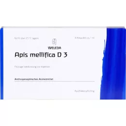 APIS MELLIFICA D 3 ampoules, 8 pc