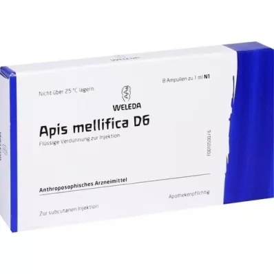 APIS MELLIFICA D 6 ampoules, 8 pc
