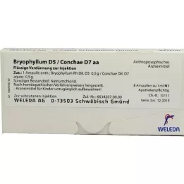 BRYOPHYLLUM D 5/Conchae D 7 ampoules, 8X1 ml