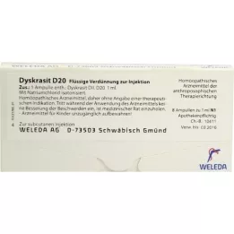 DYSKRASIT D 20 ampoules, 8X1 ml