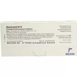 NONTRONIT D 15 ampoules, 8X1 ml