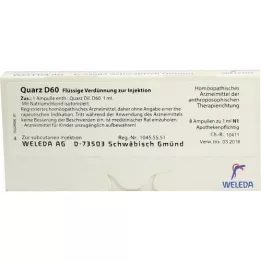 QUARZ D 60 ampoules, 8X1 ml