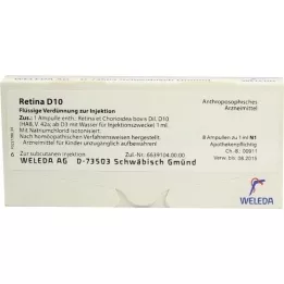 RETINA ET Chorioidea D 10 ampoules, 8X1 ml