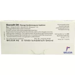 SKORODIT D 8 ampoules, 8X1 ml