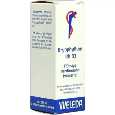 BRYOPHYLLUM RH Dilution D3, 20 ml