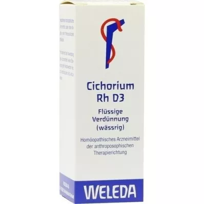 CICHORIUM PLANTA total Rh D 3 Dilution, 20 ml