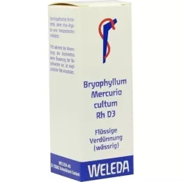BRYOPHYLLUM MERCURIO cultum Rh D 3 Dilution, 20 ml