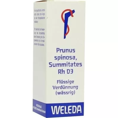 PRUNUS SPINOSA SUMMITATES Rh D 3 Dilution, 20 ml