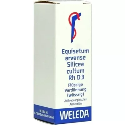 EQUISETUM ARVENSE Silicea cultum Rh D 3 Dilution, 20 ml