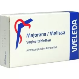 MAJORANA/MELISSA Comprimés vaginaux, 10 pc
