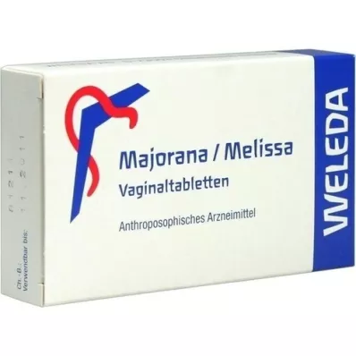 MAJORANA/MELISSA Comprimés vaginaux, 10 pc