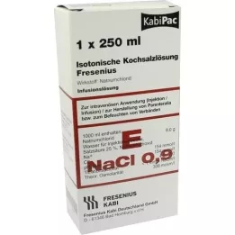 KOCHSALZLÖSUNG Flacon plastique 0,9% Fresenius, 250 ml