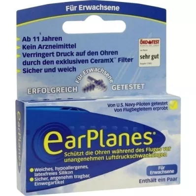 EARPLANES Adulte/Adultes, 2 pc